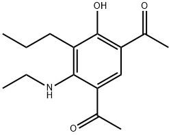 1,1-[4-(Ethylamino)-6-hydroxy-5-propyl-1,3-phenylene]bis-ethanone