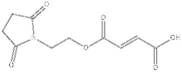 富马酸地罗昔美富马酸地罗昔美中间体(E)-4-(2-(2,5-二氧吡咯烷-1-基)乙氧基)-4-氧代丁基-2-烯酸